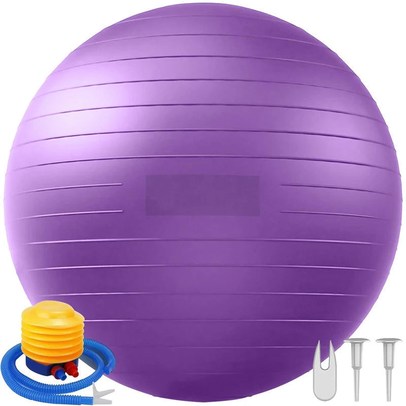 65/75/85cm Yoga Ball – Balance & Fitness for Yoga, Pilates, Pregnancy & Rehabilitation