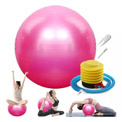 65/75/85cm Yoga Ball – Balance & Fitness for Yoga, Pilates, Pregnancy & Rehabilitation
