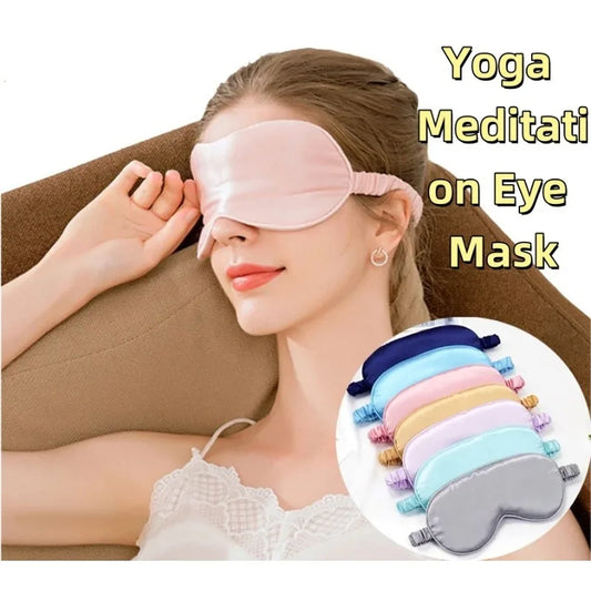 Mulberry Silk Eye Mask – Blackout & Fatigue Relief